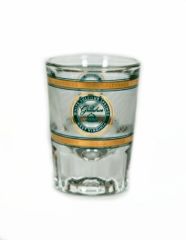 Greenbrier Logo Gold Overlay Shot Glass