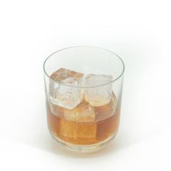 Greenbrier Logo Etched Rocks Glass