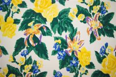 Dorothy Draper- Fazenda Lily Wallpaper (Yellow)
