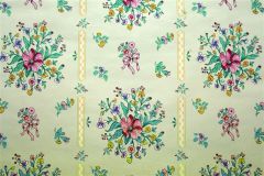 Dorothy Draper- Rosalyn Wallpaper- Soft Aqua