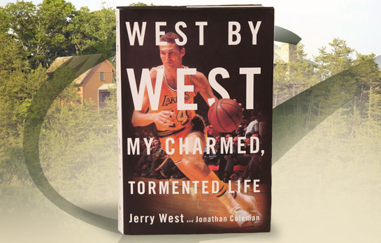 West by West My Charmed, Tormented Life by Jerry West and Jonathan Coleman - Autographed by Jerry West