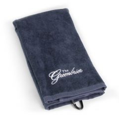 The Greenbrier Logo Golf Towel - Navy