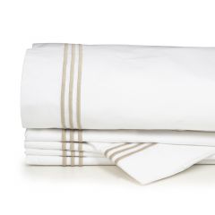Greenbrier Lifestyle Collection King Sheet Set- Sable