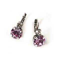 Greenbrier Exclusive Mariana Large Stone Earrings - Pink