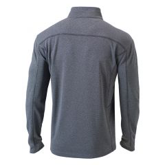Greenbrier Logo 1/2 Zip Omni-Wick Golf Shirt by Columbia (M only)- Heather Grey