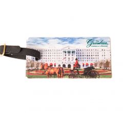 Greenbrier Front Entrance Luggage Tag