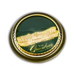The Greenbrier Front Entrance Pewter Paper Weight 