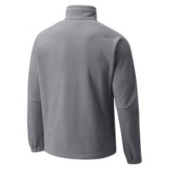 Greenbrier Logo Full Zip Fleece Jacket by Columbia- Grey