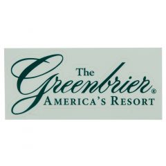 The Greenbrier America's Resort Sticker