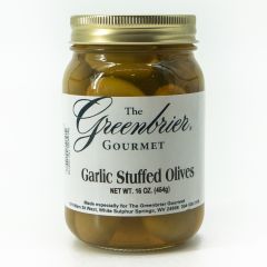 Greenbrier Gourmet Garlic Stuffed Olives