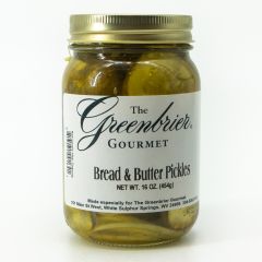 Greenbrier Gourmet Bread & Butter Pickles