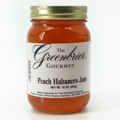 Greenbrier Gourmet Peach Habanero Jam