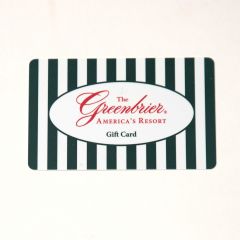 The Greenbrier Resort Gift Card