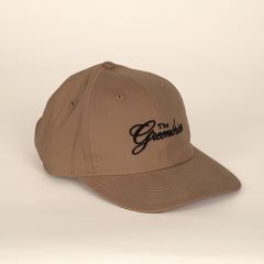 Greenbrier Logo Lightweight Cotton Cap- Khaki