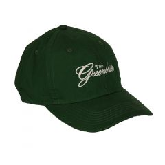 Greenbrier Logo Lightweight Cotton Cap- Forest Green