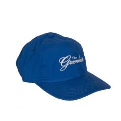 Greenbrier Logo Lightweight Cotton Cap- Royal Blue
